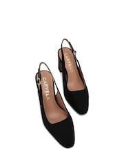 Carvela Black Sofia Sling Shoes - Image 2 of 4