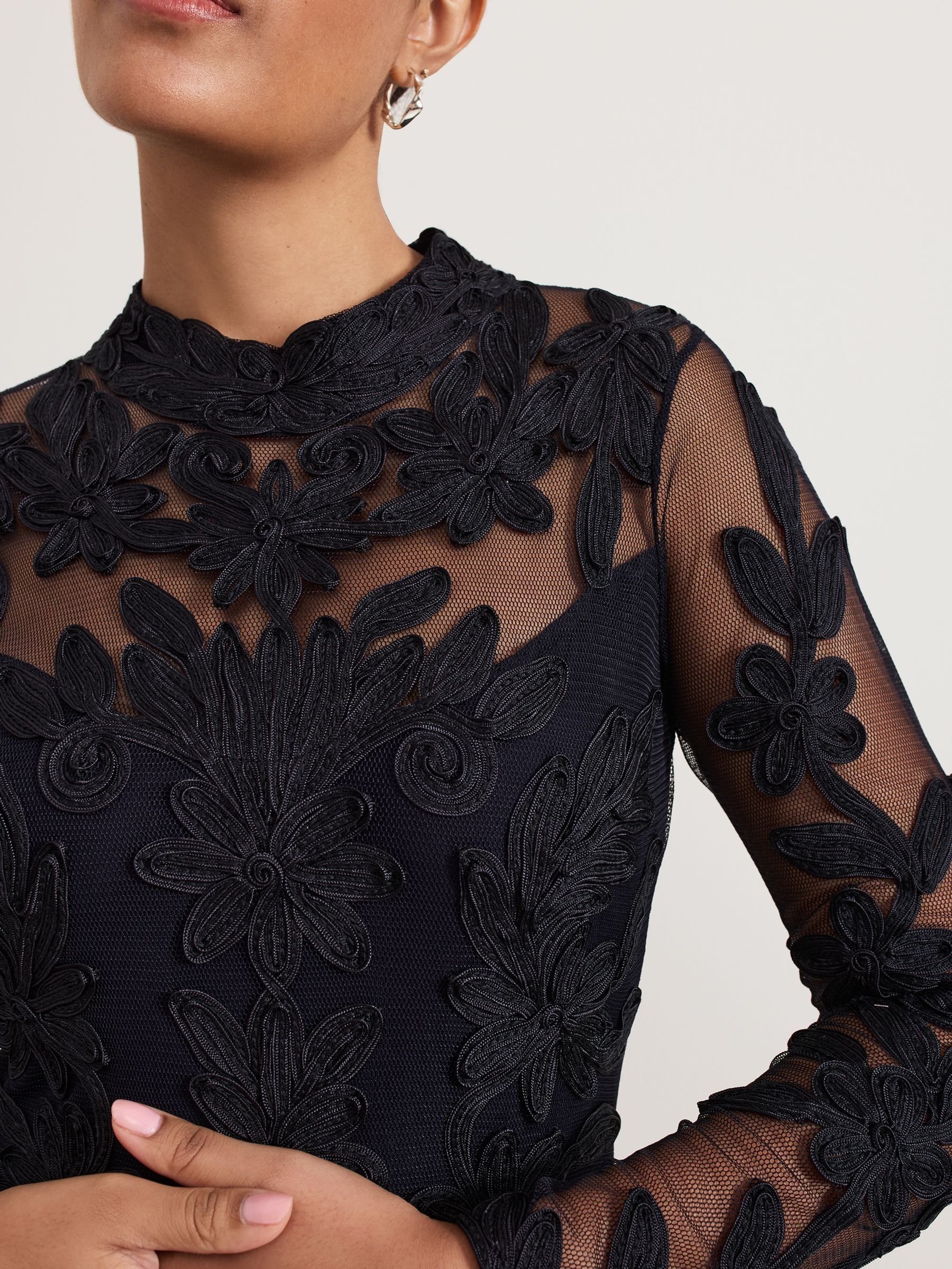 【関税込】PhaseEight ドレス☆Geneve Tapework Maxi Dress, Nav Geneve Maxi Dress | Phase Eight ROW |