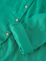 White Stuff Green Sophie 100% Organic Cotton Shirt - Image 6 of 6