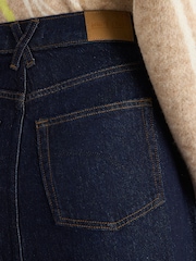 White Stuff Blue Allie Denim Midi Skirt - Image 4 of 6