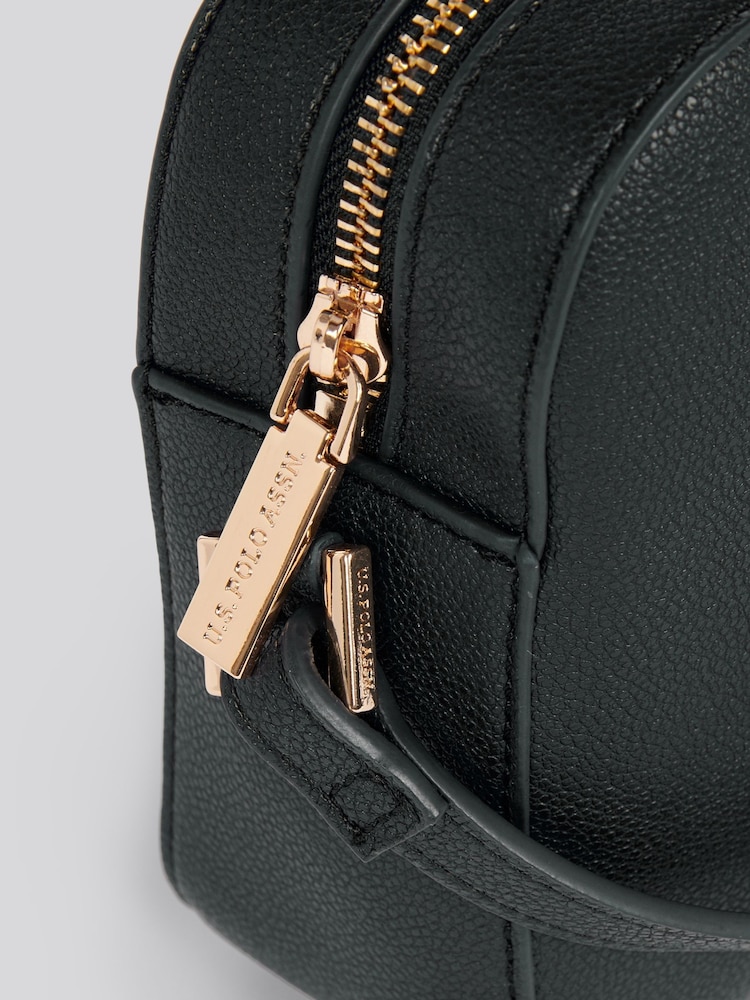 U.S. Polo Assn. Black Womens Jones Cross-Body Bag - Image 6 of 6