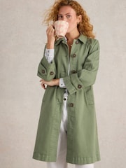 White Stuff Green Oakleigh Denim Coat - Image 2 of 6