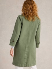 White Stuff Green Oakleigh Denim Coat - Image 3 of 6