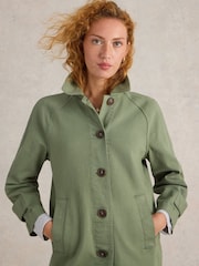 White Stuff Green Oakleigh Denim Coat - Image 4 of 6