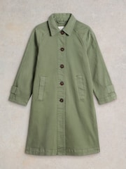 White Stuff Green Oakleigh Denim Coat - Image 5 of 6