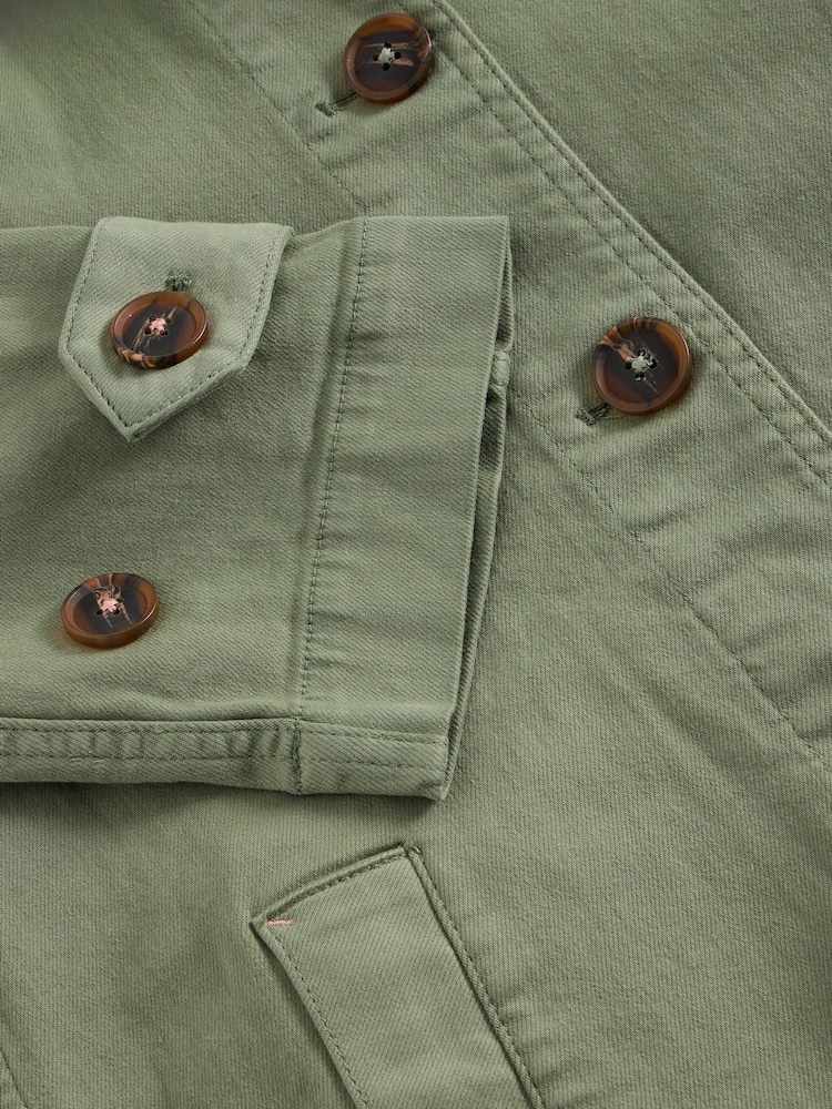 White Stuff Green Oakleigh Denim Coat - Image 6 of 6