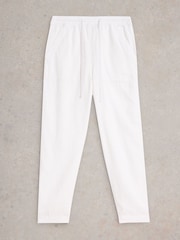 White Stuff White Elle Linen Blend Trousers - Image 5 of 6