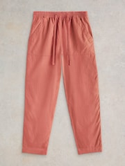 White Stuff Red Elle Linen Blend Trousers - Image 5 of 6
