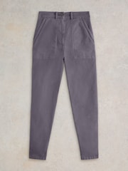 White Stuff Purple Twister Chino Trousers - Image 5 of 6