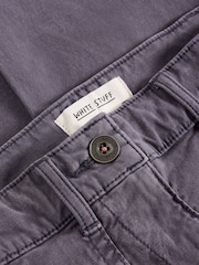 White Stuff Purple Twister Chino Trousers - Image 6 of 6