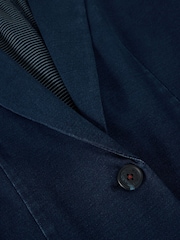 White Stuff Blue Evelyn Jersey Blazer - Image 6 of 6