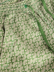 White Stuff Green Elle Linen Blend Trousers - Image 6 of 6