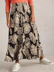 White Stuff Black Jada Jersey Maxi Skirt - Image 4 of 6