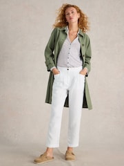 Pantalones de lino 100 % Rowena de White Stuff - Imagen 3 de 6