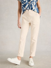 White Stuff Natural Twister Chino Trousers - Image 1 of 6