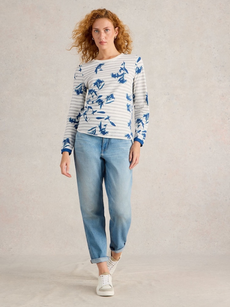 White Stuff Natural Clara T-Shirt - Image 1 of 7