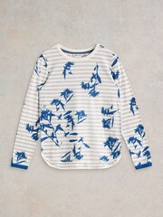 White Stuff Natural Clara T-Shirt - Image 6 of 7