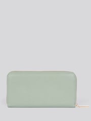 U.S. Polo Assn. Green Large Womens Zip Around Wallet - Image 3 of 6