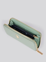 U.S. Polo Assn. Green Large Womens Zip Around Wallet - Image 4 of 6