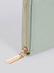 U.S. Polo Assn. Green Large Womens Zip Around Wallet - Image 6 of 6