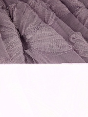 Monsoon Purple Textured Short Sleeves Sequin Flower Dress - Image 3 of 3