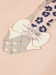 Monsoon Pink Long Sleeve Lovely Sequin Top - Image 3 of 3