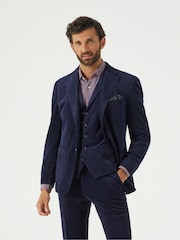Skopes Blue Atkinson Co-ord Tailored Suit Waistcoat - Image 4 of 7