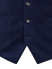 Skopes Blue Atkinson Co-ord Tailored Suit Waistcoat - Image 7 of 7