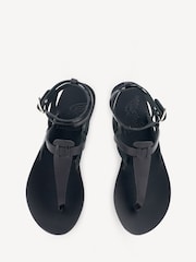 Ancient Greek Sandals Black Estia Vachetta Sandals - Image 3 of 3