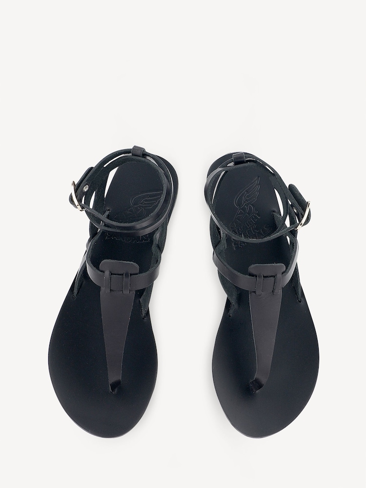 Ancient Greek Sandals Black Estia Vachetta Sandals - Image 3 of 3