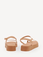 Ancient Greek Sandals Brown Irida Vachetta Sandals - Image 3 of 4
