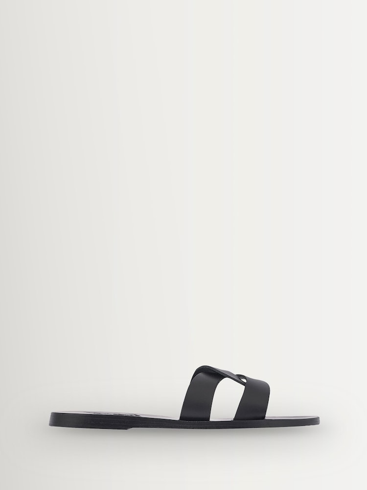 Ancient Greek Sandals Black Desmos Vachetta Sandals - Image 1 of 4 Ancient Greek Sandals Black Desmos Vachetta Sandals - Image 1 of 4