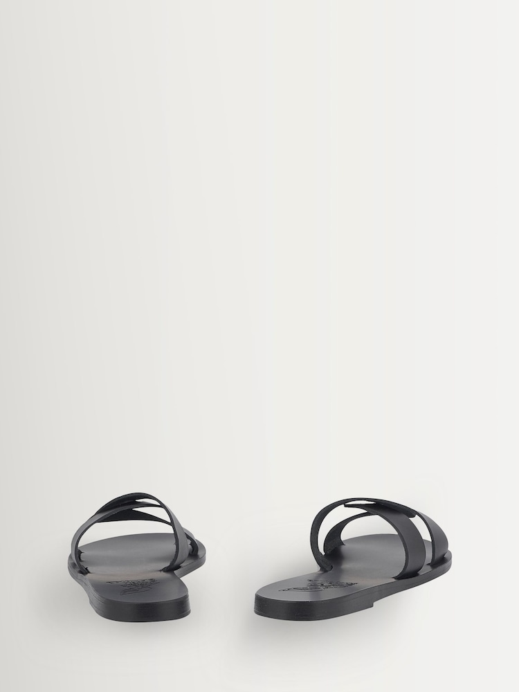 Ancient Greek Sandals Black Desmos Vachetta Sandals - Image 2 of 4 Ancient Greek Sandals Black Desmos Vachetta Sandals - Image 2 of 4