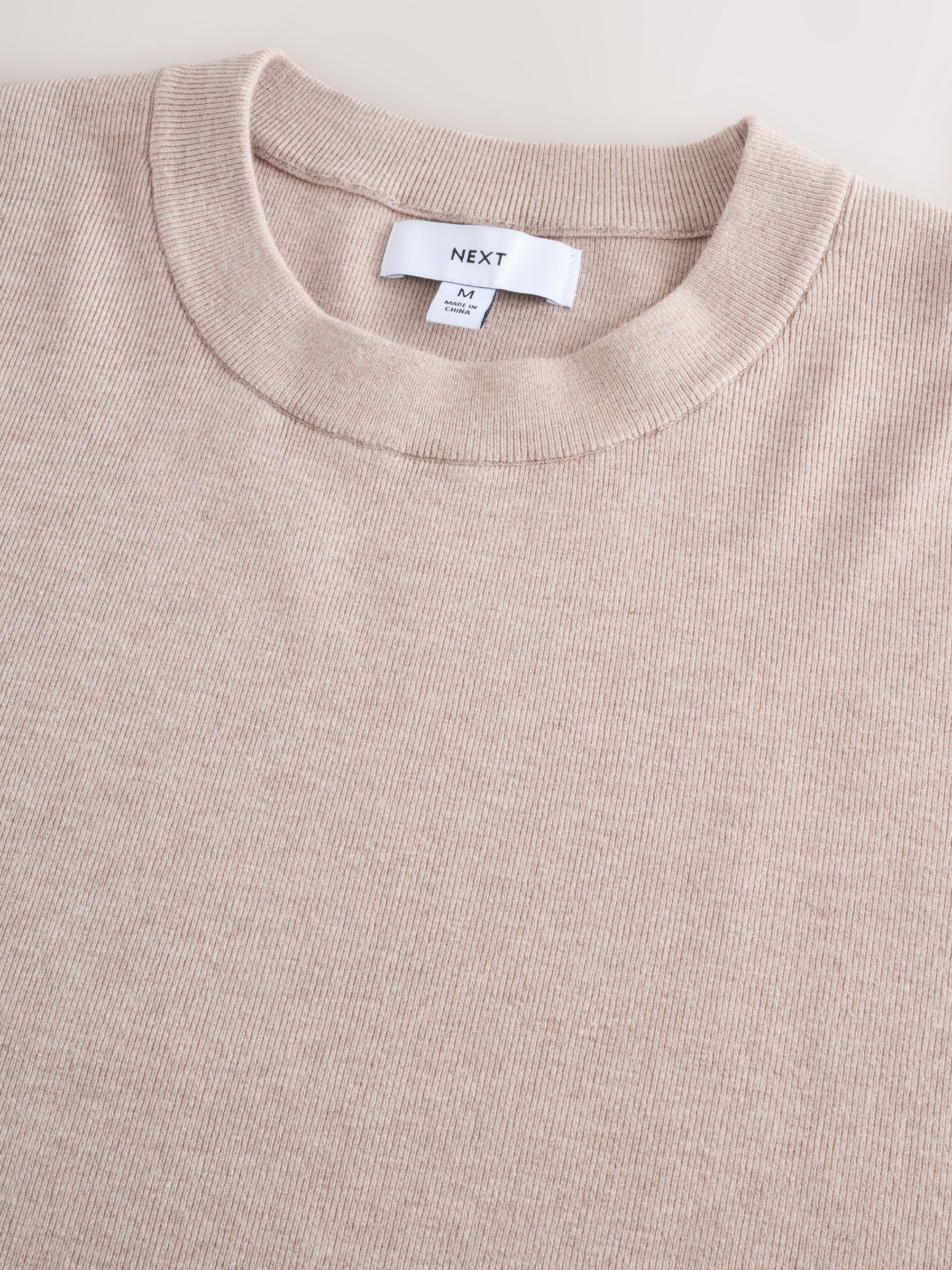 ★AEAE★ WEB LOGO TSHIRTS [OATMEAL] Essentials T-Shirt Light Oatmeal (SS22) - Pełna rozmiarówka