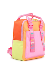 Billieblush Pink Logo Colour Block Backpack - Image 3 of 6