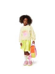 Billieblush Pink Logo Colour Block Backpack - Image 5 of 6