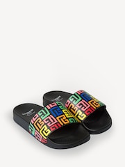 Balmain Logo Black Sliders - صورة 1 من 1