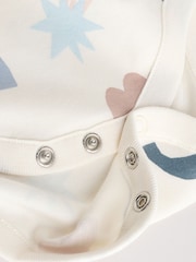 Blue Baby Long Sleeve Bodysuits 5 Pack - Image 11 of 14