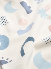 Blue Baby Long Sleeve Bodysuits 5 Pack - Image 14 of 14