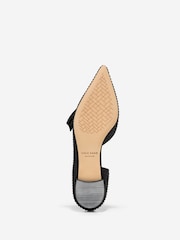 Cole Haan Womens Noella Bow Skimmer Black Flats - Image 5 of 5