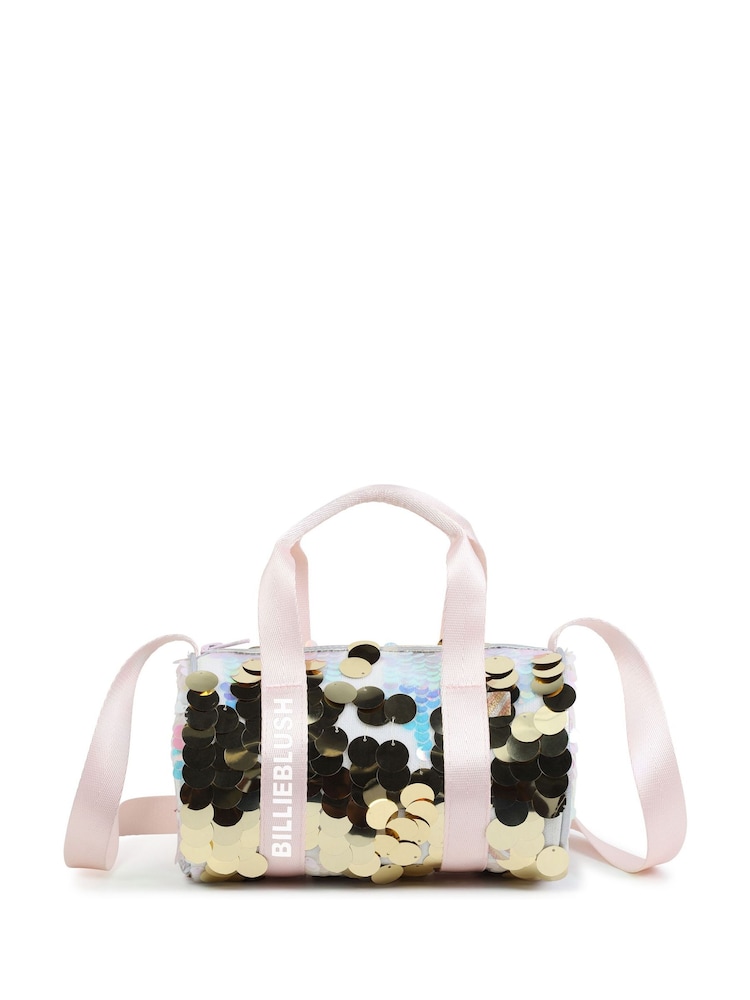 Billieblush Pink Iridescent Glitter Dance Sports Bag - Image 1 of 2