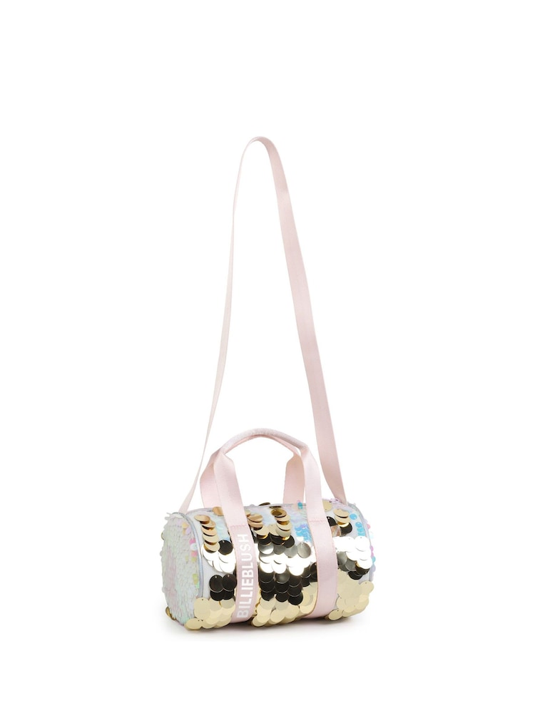 Billieblush Pink Iridescent Glitter Dance Sports Bag - Image 2 of 2