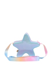 Billieblush Pink Multicolour Star Sequin Logo Cross-Body Bag - Image 2 of 6