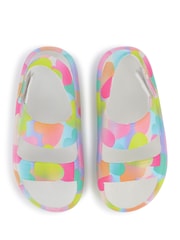 Billieblush Pink Logo Sandals - Image 5 of 10