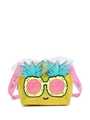 Billieblush Yellow Pineapple Character Cross-Body Bag With Logo Strap - Imagen 1 de 6