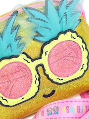 Billieblush Yellow Pineapple Character Cross-Body Bag With Logo Strap - Imagen 4 de 6