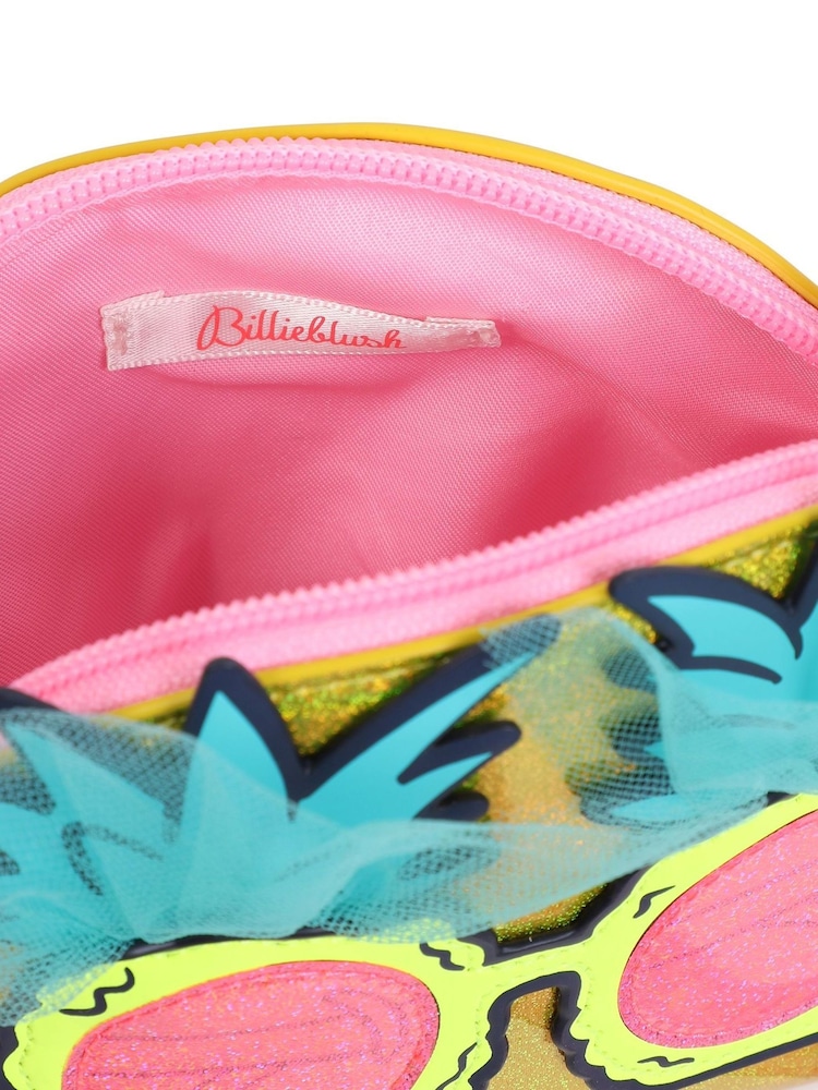 Billieblush Yellow Pineapple Character Cross-Body Bag With Logo Strap - Imagen 6 de 6