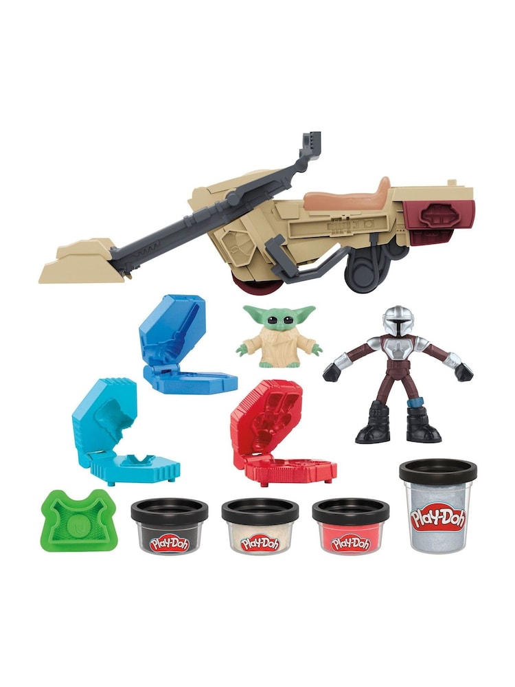 Play-Doh Star Wars Mandalorian and Grogu Speeder - Image 2 of 4