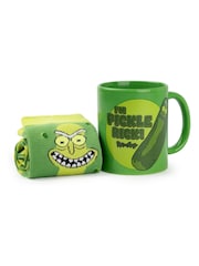 Vanilla Underground Green Rick & Morty Mens Mug & Sock Gift Set - Image 1 of 5