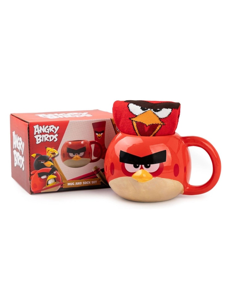 Vanilla Underground Red Angry Birds Adults Mug & Sock Gift Set - Image 5 of 5